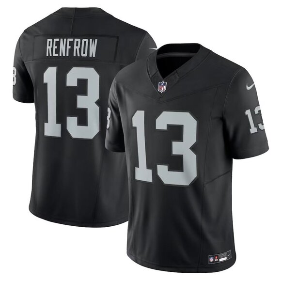 Mens Youths Kids Womens 13 Hunter Renfrow Black VaporStitched Jersey